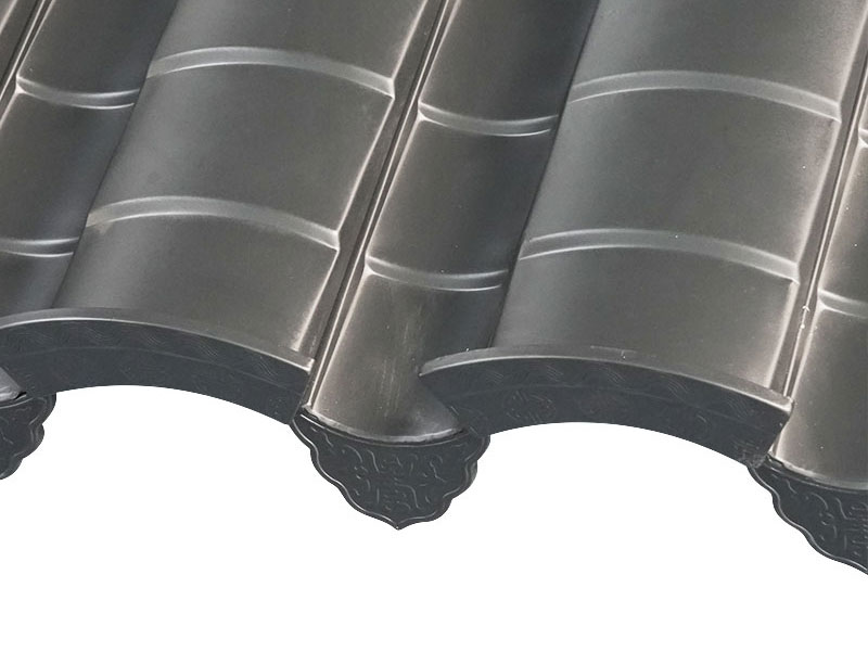 Aluminium magnesium mangaan Hui -stijl antieke indigo metalen daktegel