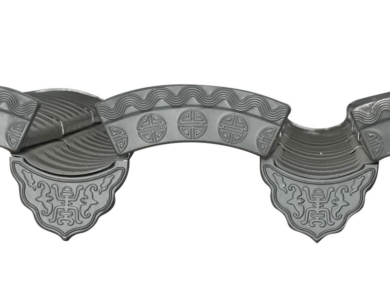 Aluminium magnesium mangaan Hui -stijl antieke indigo metalen daktegel