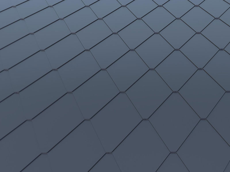 Aluminium magnesium mangaan composiet diamantvormige metalen daktegel