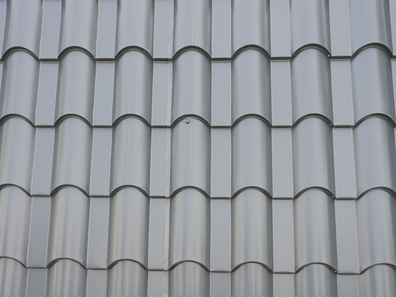 Aluminium magnesium mangaan mangaan uit één stuk golf metalen daktegels