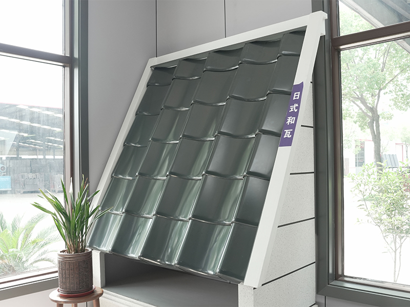 Aluminium magnesium mangaan mangaan Japanse stijl metalen daktegel